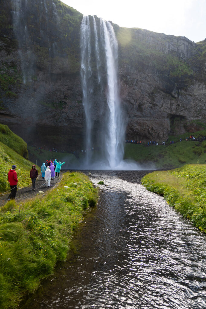 Front View of Seljalandsfoss 