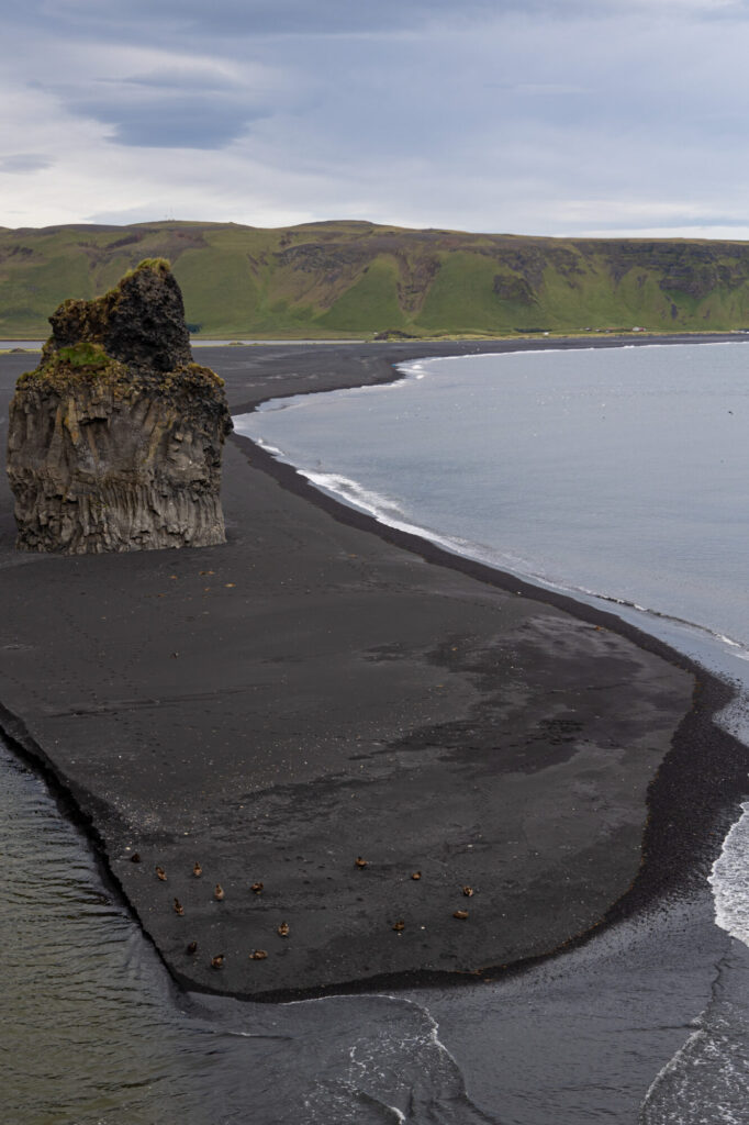 Arnardrangur sea stack
