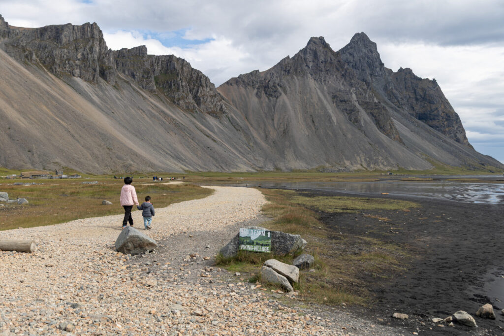Walking to the Viking Village