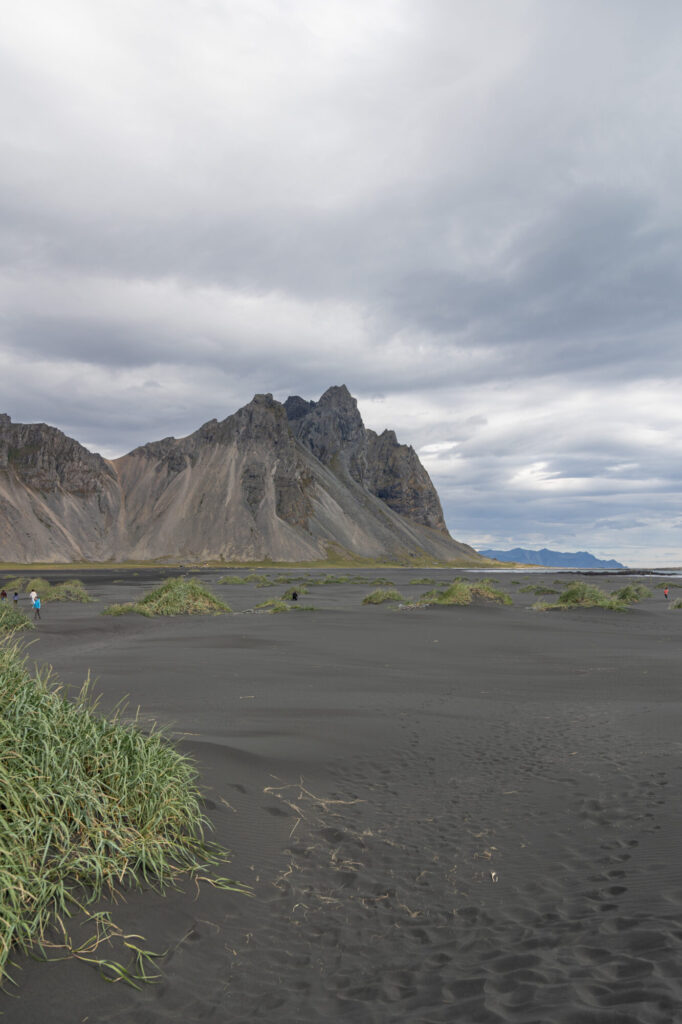 Black Sands With Mountain