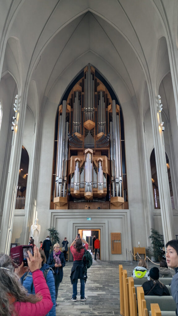 View of the Organ Pipes