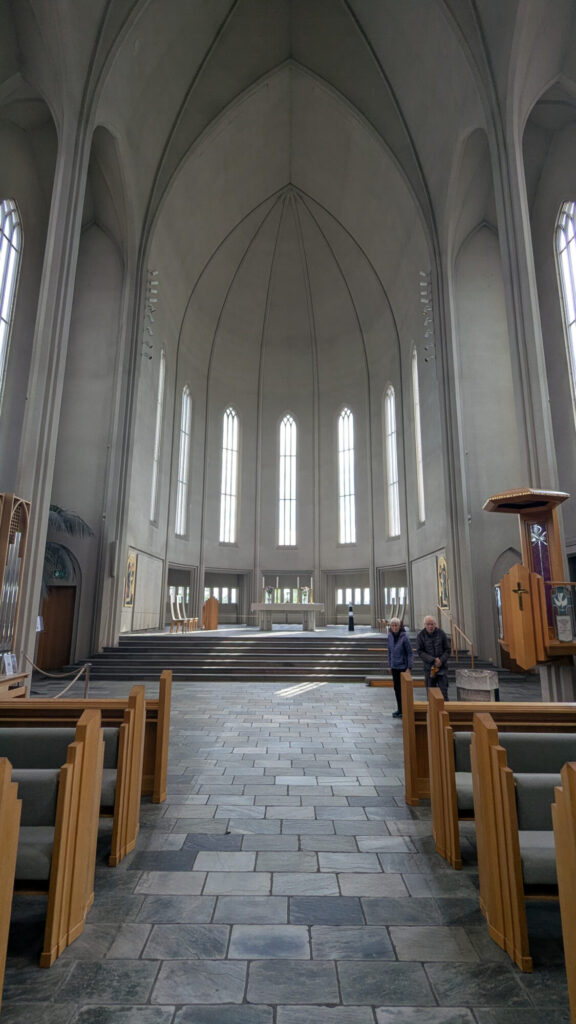 Interior View of Church